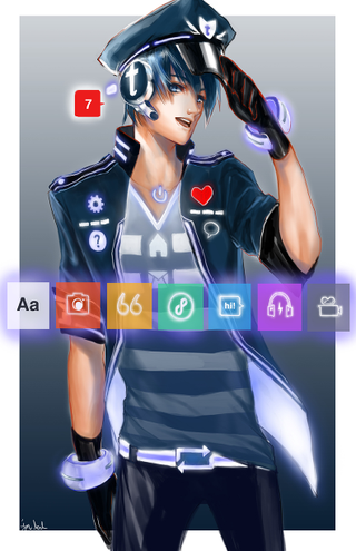 Illustration for article titled Popular Websites, Drawn As Anime Characters. Because, Um, Internet.